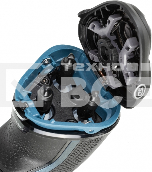Бритва роторная Philips S3134/51 реж.эл.:3 питан.:аккум. черный