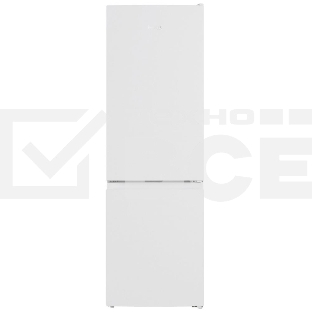 Холодильник Hotpoint HT 4180 W белый/серебристый двухкамерный 220/78л морозилка снизу, Total No Frost