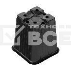 Горшочек для рассады, 90х90х95 мм, полистирол, 5 шт. Россия, фото 1