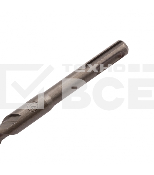 Бур по бетону, двойная спираль, Cobalt W-tip, 14x160 мм, SDS PLUS Denzel