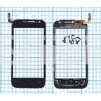Сенсорное стекло (тачскрин) для Huawei Ascend G302D, черное, фото5