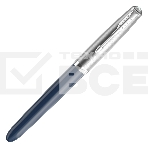 Ручка перьевая Parker 51 Core (CW2123501) Midnight Blue CT F сталь нержавеющая подар.кор., фото2