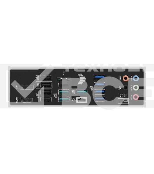Материнская плата ASUS TUF Gaming B850M-Plus, AM5, AMD B850, 4xDDR5, 4xSATA, 3xM.2, 1xPCIe 5.0 x16, 1xPCIe 4.0 x4, 1xPCIe x1, 1xDP, 1xHDMI, 1x2.5Gb LAN, 4xUSB 2.0, 4xUSB 3.2 Gen 1, 3xUSB 3.2 Gen 2, 1xUSB-C, 3x3.5 мм, 7.1, mATX