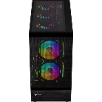 Компьютерный корпус AeroCool/Formula Crystal Z8 черный без БП ATX 9x120мм 7x140мм 1xUSB2.0 1xUSB3.0 1xUSB3.1 audio bott PSU, фото6