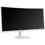 Монитор 34' MSI Pro MP341CQW VA 3440x1440, 100 Гц, 1 мс, 21:9, 300 кд/м2, 2xHDMI, 1xDP, изогнутый, белый, фото9