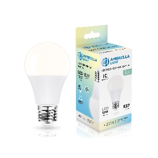 Лампа светодиодная 601204 LED A60 12W IC E27 4000K 175-265V