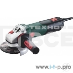 Угловая шлифовальная машина Metabo WEV 15-125 Quick HT 600562000 1550вт, 125мм, 4.2Нм,2.8-9.6/мин, 9600 об/мин, кейс, вес 2.5 кг, фото 1