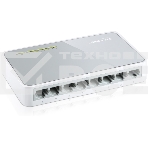 Коммутатор TP-Link SOHO TL-SF1008D Коммутатор 8-port 10/100M mini Desktop Switch, 8 10/100M RJ45 ports, Plastic case, фото30