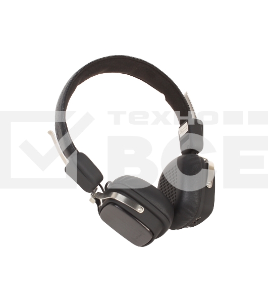 Беспроводные/проводные наушники Ginzzu GM-571BT черный, накладные, Bluetooth + Jack 3.5 мм, до 8 ч