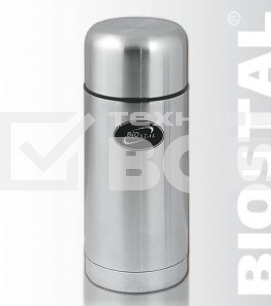 Термос БИОСТАЛЬ NT-1000 1 л. (с широкой горловиной, суповой 1 л.)