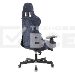 Кресло игровое Бюрократ VIKING KNIGHT LT27 FABRIC синий крестовина металл/пластик, фото23