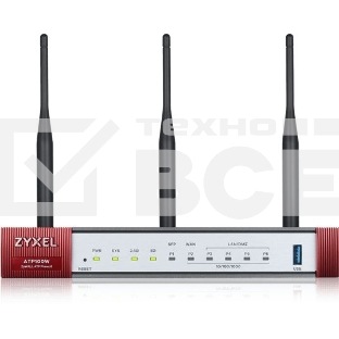 Сетевой экран Zyxel ZyWALL ATP100W (ATP100W-RU0102F) 10/100/1000BASE-TX/SFP