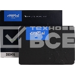 Накопитель SSD Crucial BX500, 2Tb, SATA III, 2.5