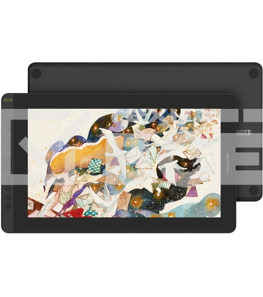 Интерактивный дисплей Сенсорный монитор Huion KAMVAS 16 (2021) Black