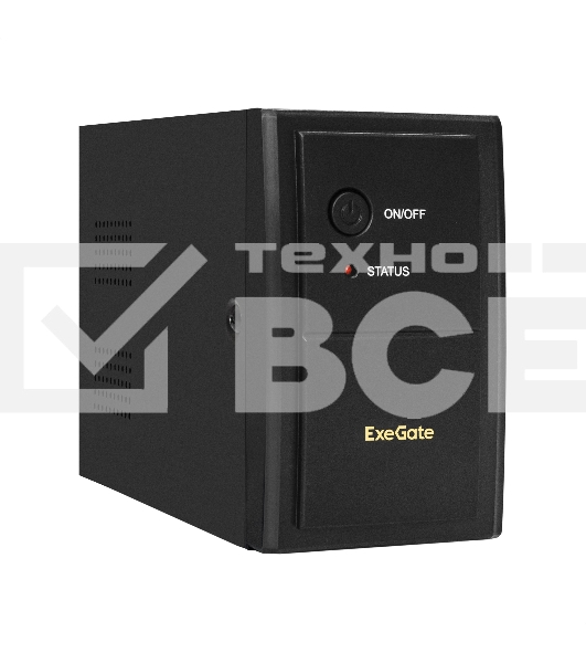 Источник бесперебойного питания ExeGate EX292774RUS SpecialPro UNB-800.LED.AVR.4C13.RJ.USB <800VA/480W, LED, AVR, 4*C13, RJ45/11, USB, металлический корпус, Black>