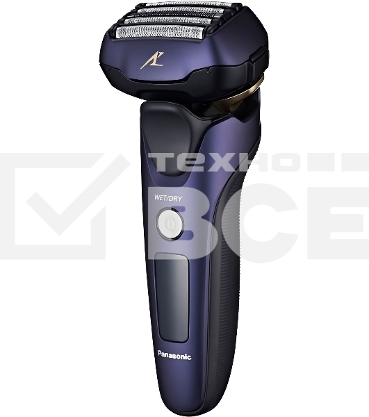 Бритва сетчатая Panasonic ES-LV67-A820 реж.эл.:5 питан.:аккум. синий