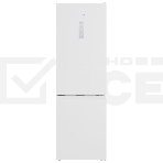 Холодильник Hotpoint HT 5180 W белый/серебристый, двухкамерный 220/78л морозилка снизу, Total No Frost, фото 1