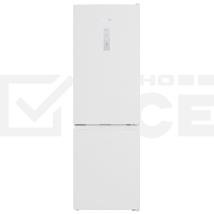 Холодильник Hotpoint HT 5180 W белый/серебристый, двухкамерный 220/78л морозилка снизу, Total No Frost