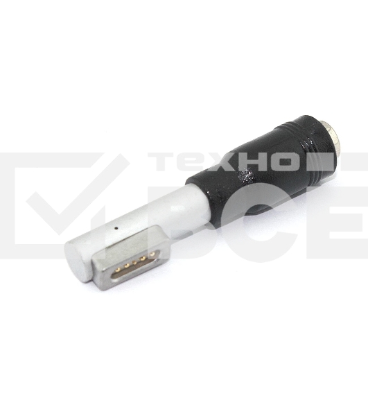 Переходник 5,5x2.1 на magsafe (угловой)