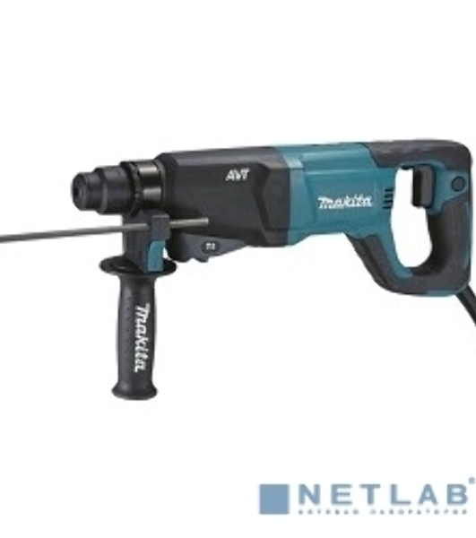 Перфоратор MAKITA HR2641  SDS+ 800Вт 3реж 2.4дж 0-4500у/м 3.1кг чем авт д-образ