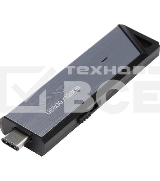 Флеш диск A-Data 128Gb Type-C UE800 AELI-UE800-128G-CSG USB3.2 серебристый