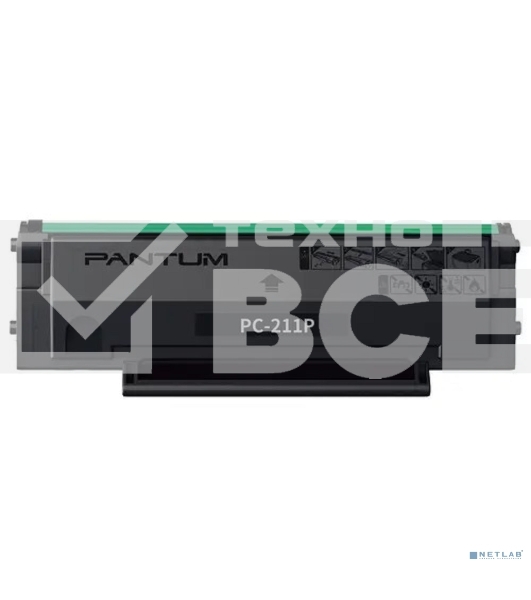 Картридж лазерный Pantum PC-211P, (аналог PC-211EV), черный (1600стр.) для Pantum Series P2200/2500/M6500/6550/6600
