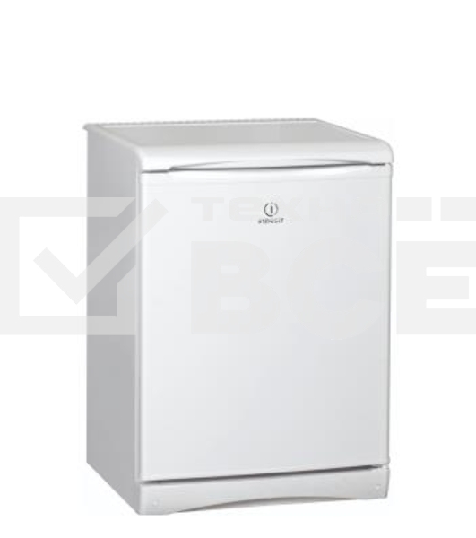 Холодильник Indesit TT 85 A белый однокамерный 106/14 л морозилка сверху, капельная система