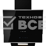 Вытяжка Kuppersberg/ наклонная, 60 см, 600 м3/ч, отвод/рециркуляция, 3 скорости, черный + нерж. сталь, фото3