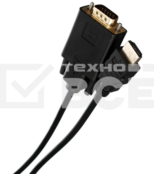 Кабель-переходник VCOM CG596-1.8M HDMI --> VGA_M/M 1,8 м