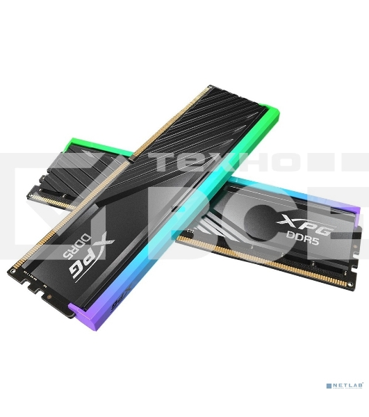 Оперативная память XPG Lancer Blade, DDR5, 32GB (2x16GB), 6000MHz, CL30, DIMM, с радиаторами, RGB, черный