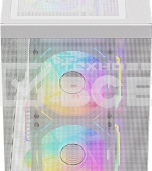 Компьютерный корпус Aerocool/Formula Crystal Z8 белый без БП ATX 9x120мм 7x140мм 1xUSB 2.0 1xUSB 3.0 1xUSB3.1 audio bott PSU