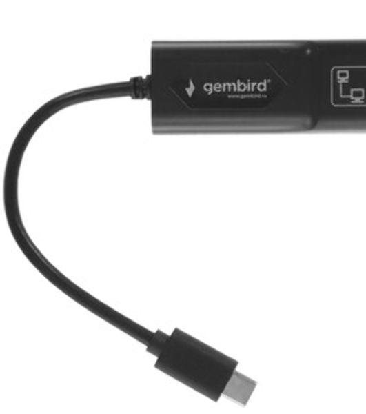 Сетевой адаптер Ethernet Gembird NIC-U6, Type-C - Gigabit Ethernet adapter