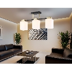 Светильник Ambrella light TR303046/3 BK/GD черный/золото E27/3 max 60W 540*100*270, фото3
