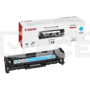 Картридж лазерный Canon Cartridge 718C (2661B002) голубой (2900 стр.) для Canon LBP7200/MF8330/8350