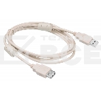 Кабель-удлинитель USB2.0 Buro USB2.0-AM-AF-1.8M-MG A(m)/A(f) (1.8м) феррит.кольца, фото4