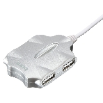 USB-концентратор Buro BU-HUB4-0.5-U2.0-Candy, USB 2.0, USB 4 порта, USB, фото6
