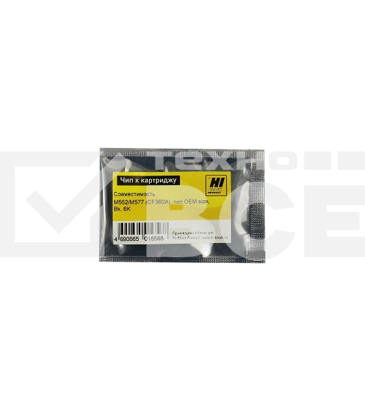 Чип Hi-Black к картриджу HP LJ Enterprise M553 BK (Hi-Black) new, 6K
