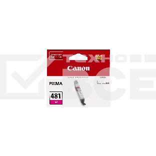 Картридж струйный Canon CLI-481 M 2099C001 пурпурный для Canon Pixma 6140/8140/8540