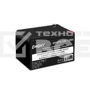 Батарея ExeGate GP1272 (12V 7.2Ah), клеммы F2