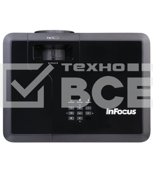 Проектор INFOCUS IN136 DLP, 4000 ANSI Lm, WXGA (1280x800), 28500:1, 1.54-1.72:1, 3.5mm in, Composite video, VGAin, HDMI 1.4aх3 (поддержка 3D), USB-A (для SimpleShare и др.), лампа 15000ч.(ECO mode), 3.5mm out, Monitor out (VGA), RS232, 21дБ, 4,5 кг