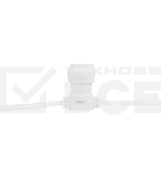 Гирлянда Neon-night Belt-Light 2 жилы шаг 40 см патроны e27 влагостойкая IP65 белый провод