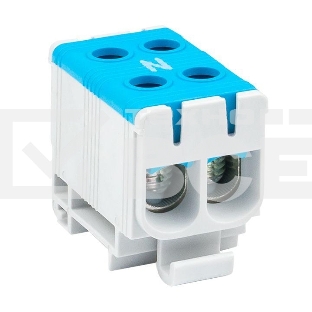 Клемма силовая вводная двойная КСВ 16-50 синяя EKF PROxima plc-kvs2-16-50-blue EKF