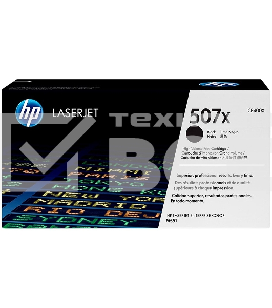 Картридж лазерный HP 507X CE400X черный для CLJ M551/MFP M575 11000 стр.