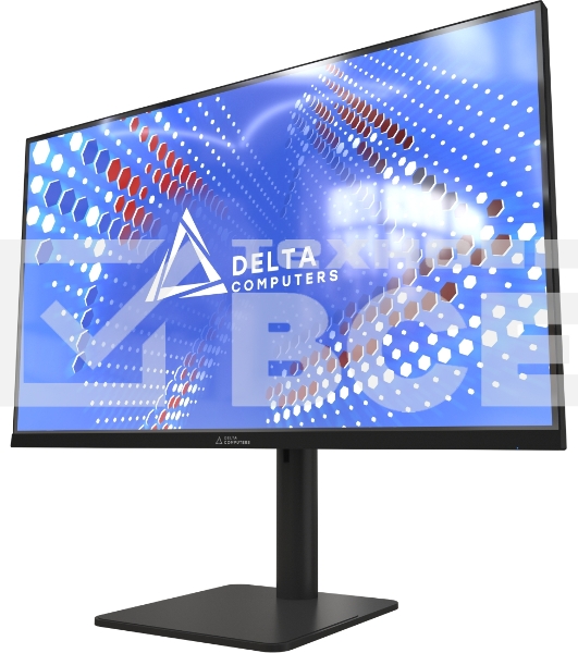 Монитор 23.8' Delta СОВА ОМ238I IPS 1920x1080, 75 Гц, 5 мс, 16:9, 250 кд/м², DP 1.2, HDMI 1.4, VGA, динамики (2x3 Вт), черный