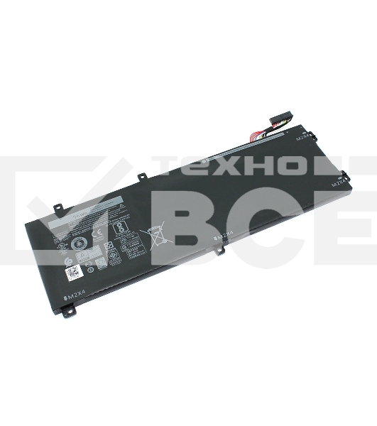 Аккумуляторная батарея для ноутбука Dell XPS 15-9570 (H5H20) 11.4V 4649mAh