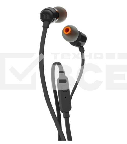 Наушники проводные JBL T110 черный