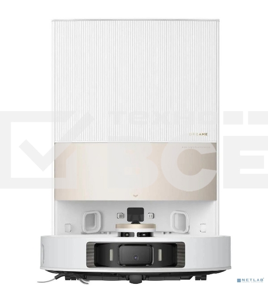 Робот-пылесос DreameBot RLX41CE L20 Ultra Complete белый, 75 Вт, 6400 мАч Li-Ion, уборка сухая/влажная, пылесборник контейнер 0.35 л