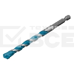 Набор сверл универсальных, Multipurpose PRO, 6-гр. хвостовик, 4-10мм, 5шт Gross, фото3