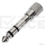 Переходник штекер 6.3мм гнездо 3.5мм стерео Rexant 14-0205, фото4