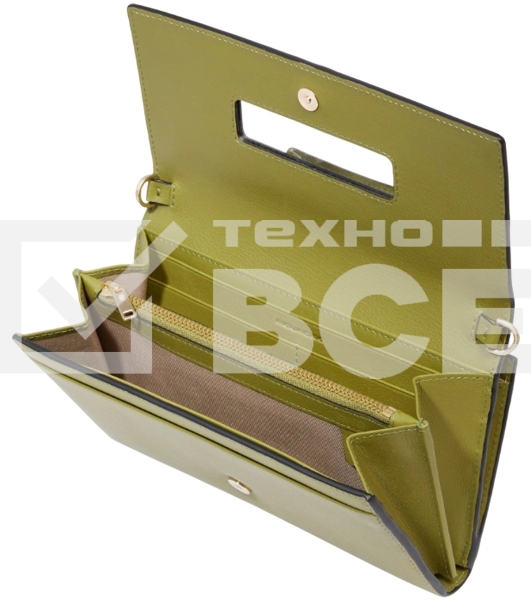 Кошелек женский Piquadro Ashley PD6463W134R/VE оливковый натур.кожа
